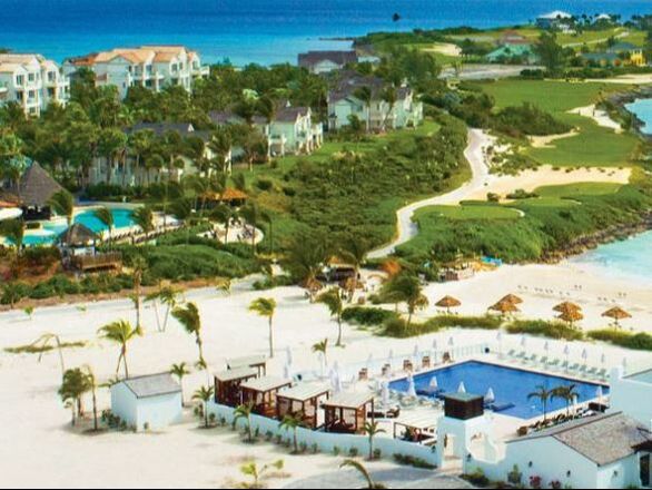 Grand Isle Resort aerial view Exuma Bahamas